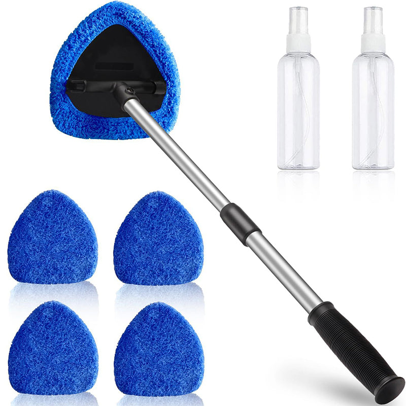 Car windshield cleaning tool kit – extendable and 180° swivel